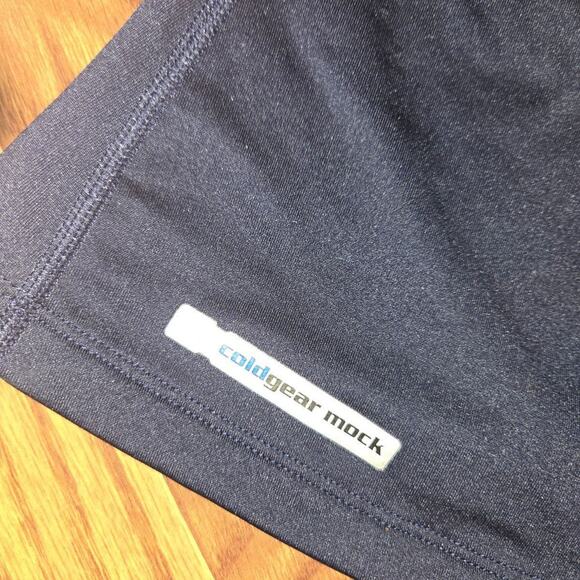 Under Armour Men's ColdGear Fitted Mock Long Sleeve Shirt Small - Picture 4 of 5